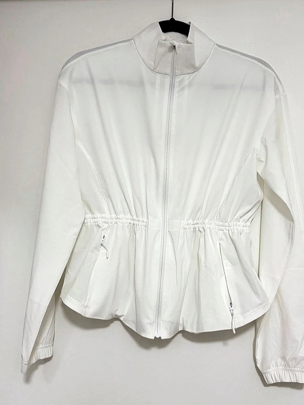 lululemon UV-Protective Cinch-Waist Run Jacket White XS NWT